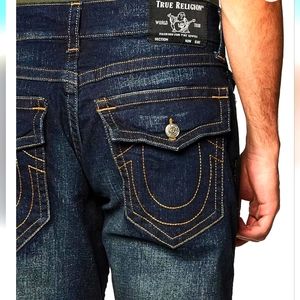 Tru Religion Jeans Ricky Straight NWT Men's Size 40/34 Last Call